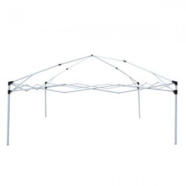3 x 3m Two Doors & Two Windows Practical Waterproof Right-Angle Folding Tent Blue