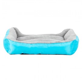 [US-W][HOBBYZOO] 30" Pet Dog Cat Bed Pet Warm House Mat Blue