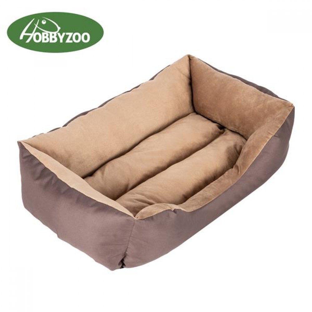 [US-W][HOBBYZOO] 28" Large Size Pet Bed Dog Mat Cat Pad Soft PP Cotton Brown