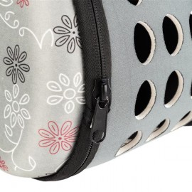 Handbag Carrier Comfort Pet Dog Travel Carry Bags For Small Animals Cat Puppy Gray L