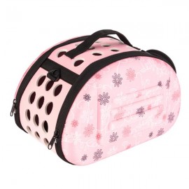 Handbag Carrier Comfort Pet Dog Travel Carry Bag For Small Animals Cat Puppy Pink