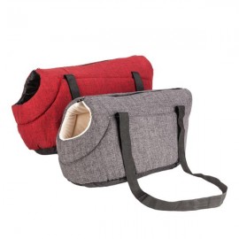Light Pet Carrier Cat / Dog Comfort Travel Bag Gray S