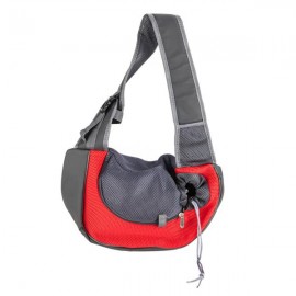 Pet Dog Cat Puppy Carrier Comfort Travel Tote Shoulder Bag Sling Backpack Red S