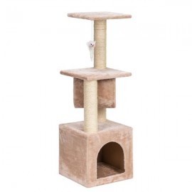36" Stable Cute Sisal Cat Climb Holder Cat Tower Beige